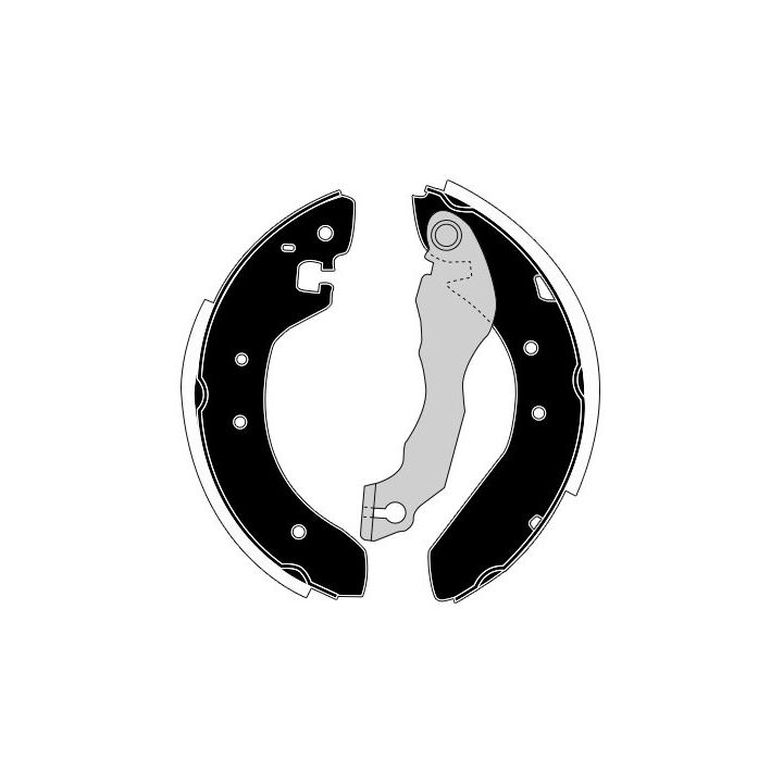 Stabdžių trinkelių komplektas RAICAM RA24620