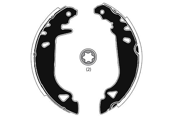 Stabdžių trinkelių komplektas RAICAM RA24780