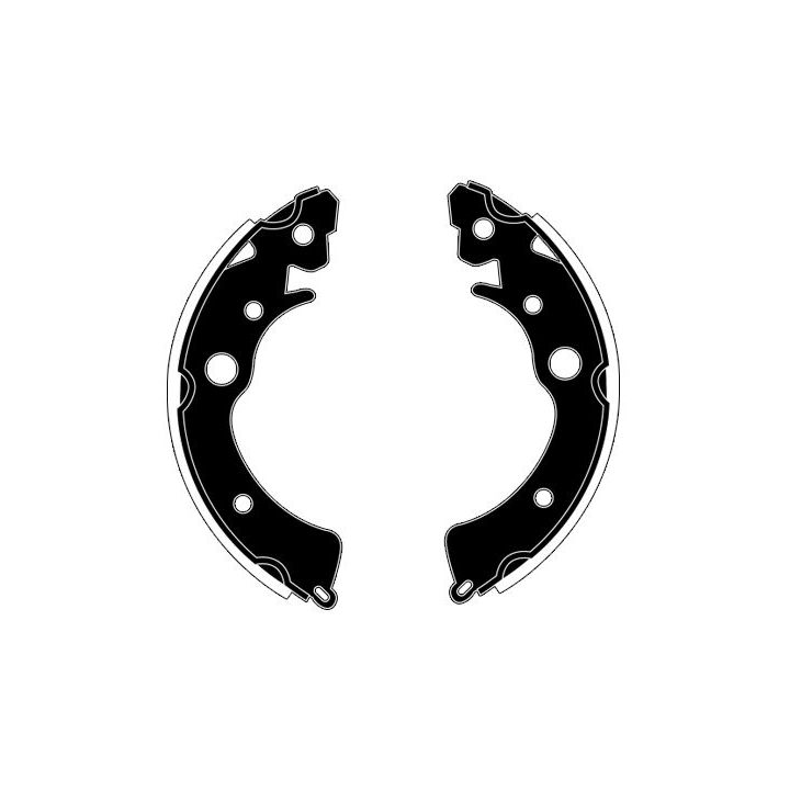 Stabdžių trinkelių komplektas RAICAM RA24810