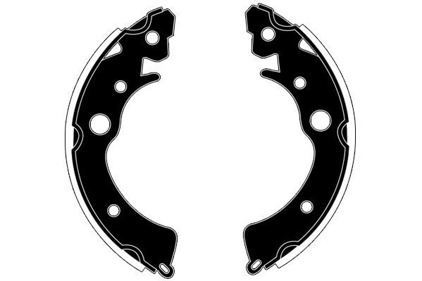 Stabdžių trinkelių komplektas RAICAM RA24810