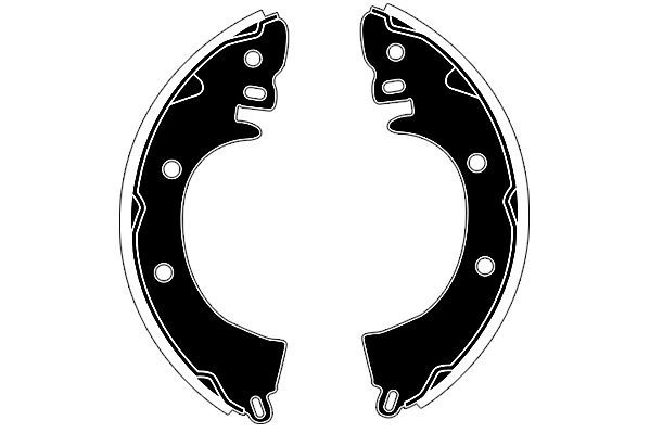 Stabdžių trinkelių komplektas RAICAM RA24850