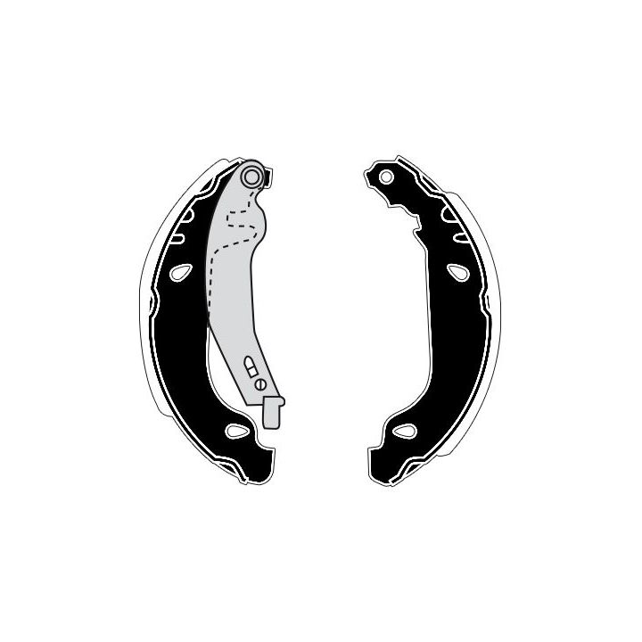 Stabdžių trinkelių komplektas RAICAM RA24881