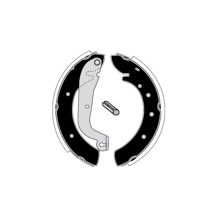 Stabdžių trinkelių komplektas RAICAM RA25020