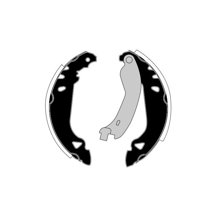 Stabdžių trinkelių komplektas RAICAM RA25040