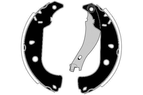 Stabdžių trinkelių komplektas RAICAM RA25050