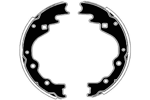 Stabdžių trinkelių komplektas RAICAM RA25450