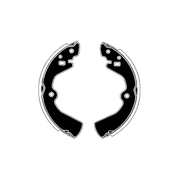 Stabdžių trinkelių komplektas RAICAM RA25480