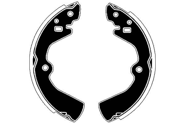 Stabdžių trinkelių komplektas RAICAM RA25480