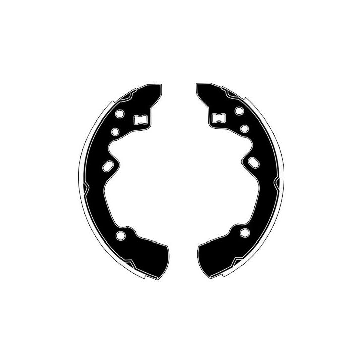 Stabdžių trinkelių komplektas RAICAM RA25620