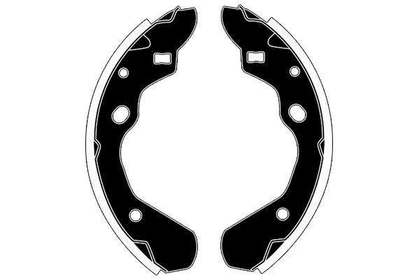 Stabdžių trinkelių komplektas RAICAM RA25800