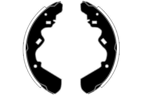 Stabdžių trinkelių komplektas RAICAM RA25820