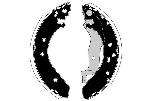 Stabdžių trinkelių komplektas RAICAM RA26040