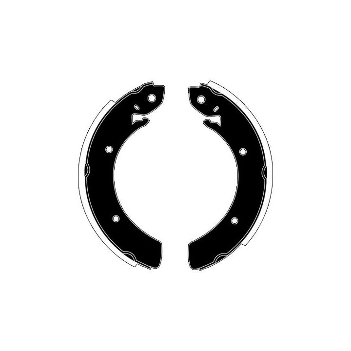 Stabdžių trinkelių komplektas RAICAM RA26070