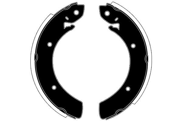 Stabdžių trinkelių komplektas RAICAM RA26070