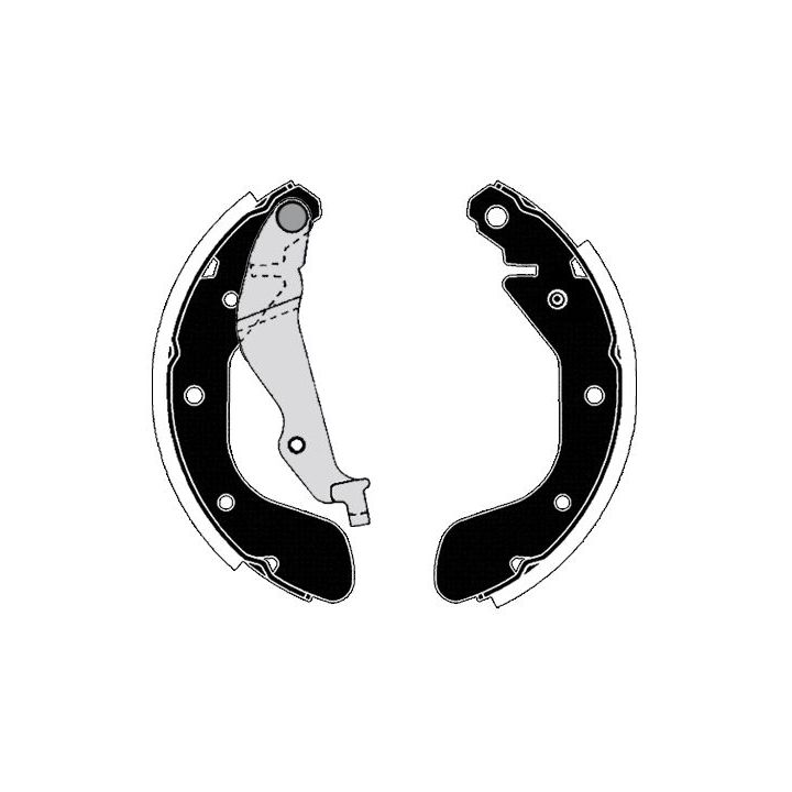 Stabdžių trinkelių komplektas RAICAM RA26090