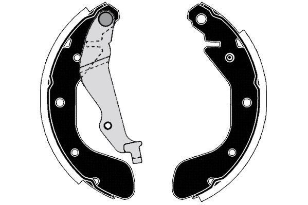 Stabdžių trinkelių komplektas RAICAM RA26090
