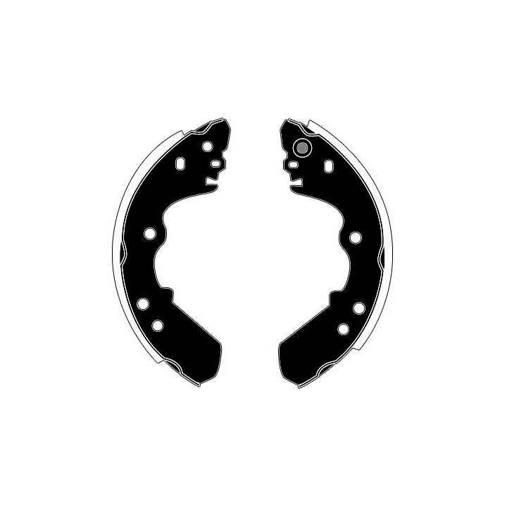 Stabdžių trinkelių komplektas RAICAM RA26340