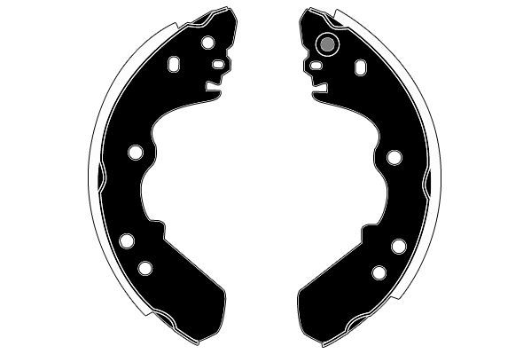 Stabdžių trinkelių komplektas RAICAM RA26340