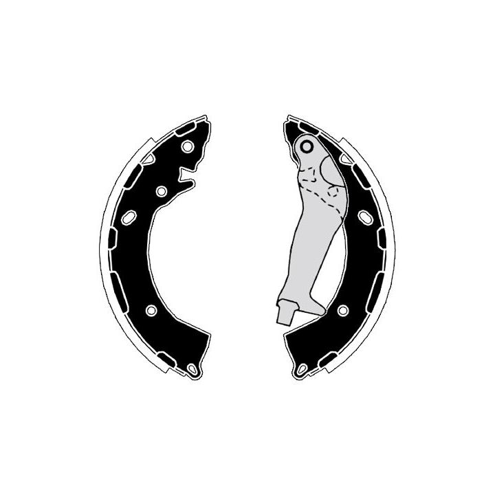 Stabdžių trinkelių komplektas RAICAM RA26810