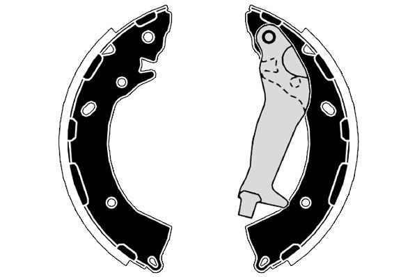 Stabdžių trinkelių komplektas RAICAM RA26810