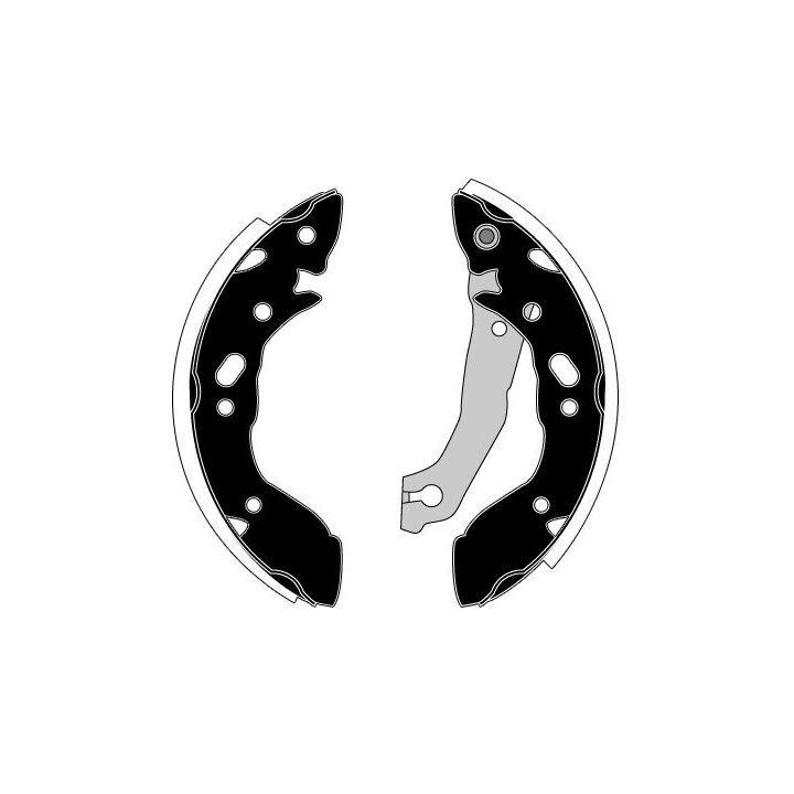 Stabdžių trinkelių komplektas RAICAM RA27000