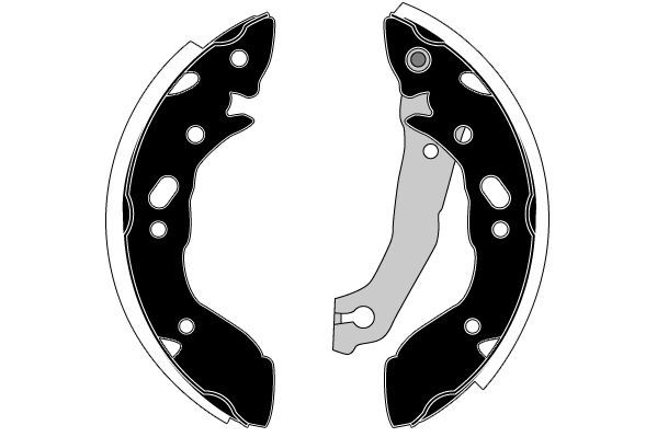 Stabdžių trinkelių komplektas RAICAM RA27000