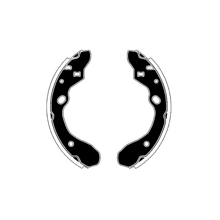 Stabdžių trinkelių komplektas RAICAM RA27010