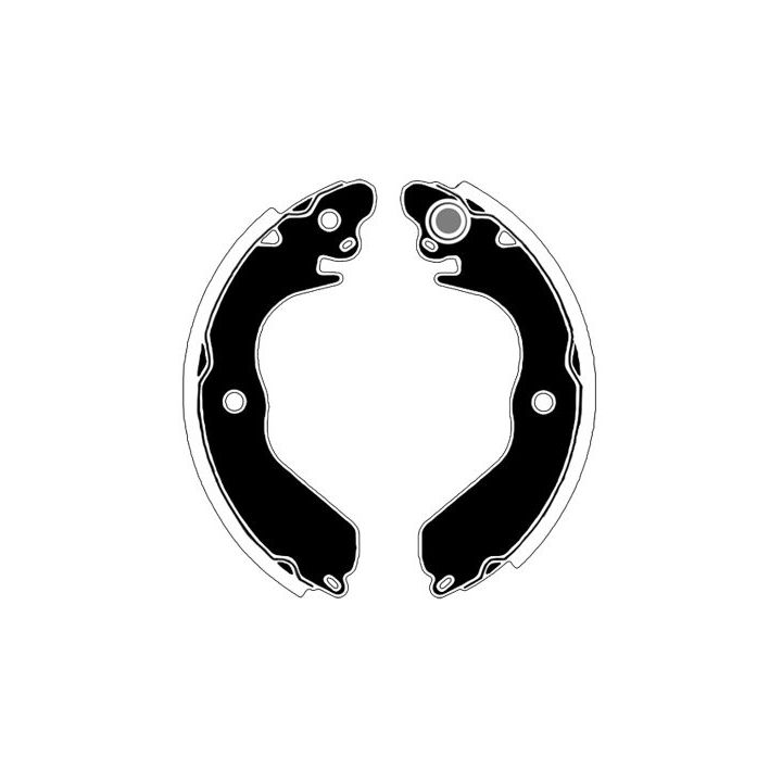 Stabdžių trinkelių komplektas RAICAM RA27020