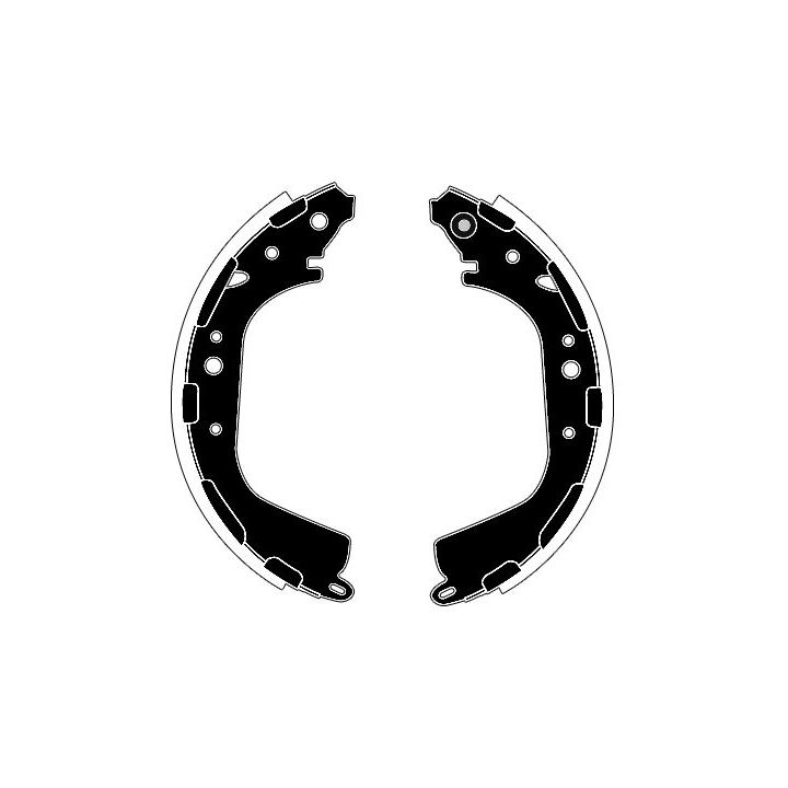 Stabdžių trinkelių komplektas RAICAM RA27040