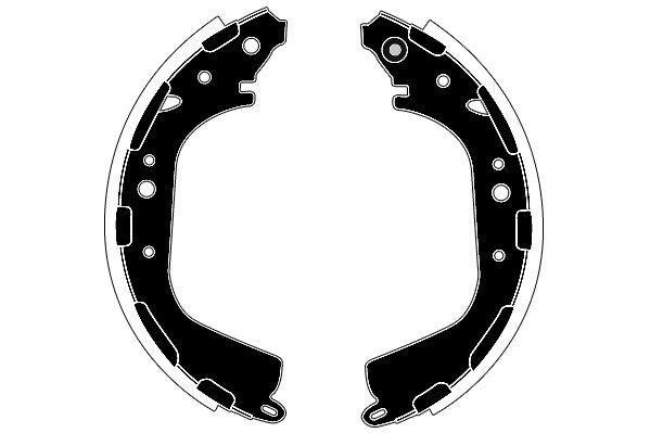 Stabdžių trinkelių komplektas RAICAM RA27040