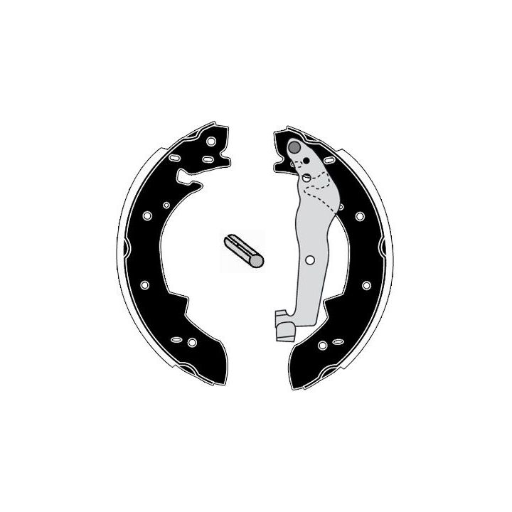 Stabdžių trinkelių komplektas RAICAM RA27050