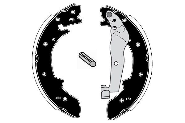 Stabdžių trinkelių komplektas RAICAM RA27050