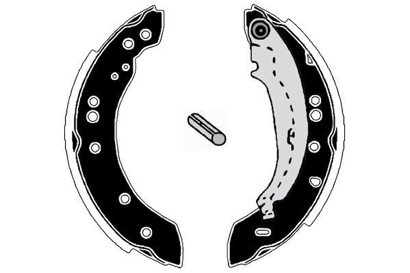 Stabdžių trinkelių komplektas RAICAM RA27110