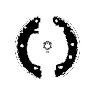 Stabdžių trinkelių komplektas RAICAM RA27120