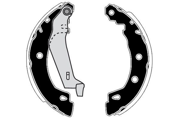 Stabdžių trinkelių komplektas RAICAM RA27121