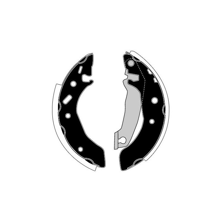 Stabdžių trinkelių komplektas RAICAM RA27150