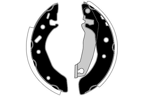 Stabdžių trinkelių komplektas RAICAM RA27150