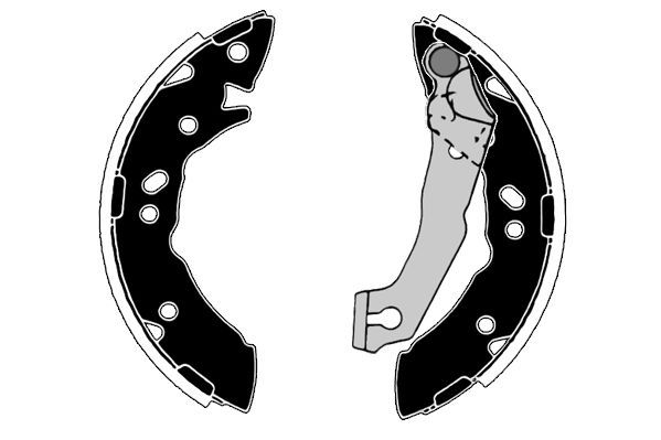 Stabdžių trinkelių komplektas RAICAM RA27180