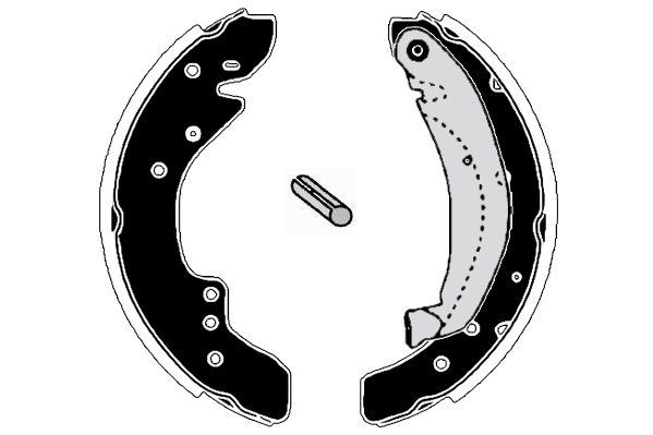 Stabdžių trinkelių komplektas RAICAM RA27190