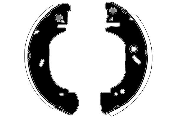 Stabdžių trinkelių komplektas RAICAM RA27220