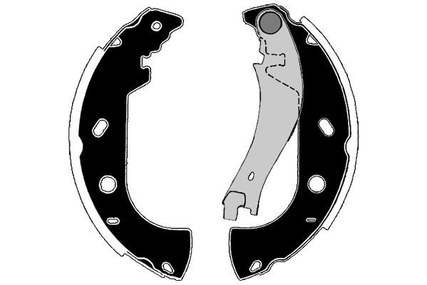 Stabdžių trinkelių komplektas RAICAM RA27240