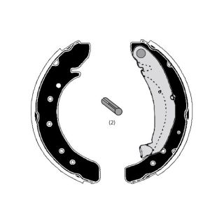 Stabdžių trinkelių komplektas RAICAM RA27280