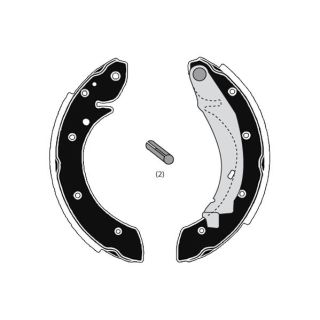 Stabdžių trinkelių komplektas RAICAM RA27290