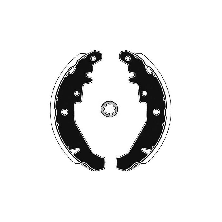 Stabdžių trinkelių komplektas RAICAM RA27320