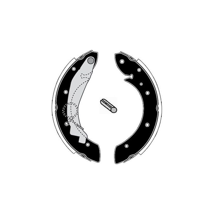 Stabdžių trinkelių komplektas RAICAM RA27330