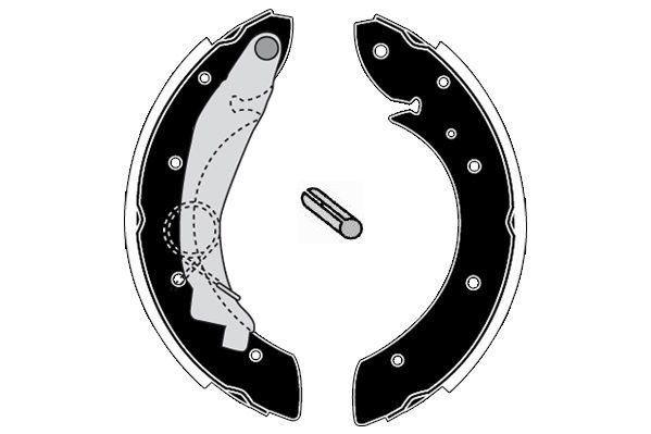 Stabdžių trinkelių komplektas RAICAM RA27330