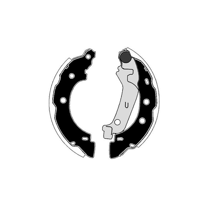 Stabdžių trinkelių komplektas RAICAM RA27410