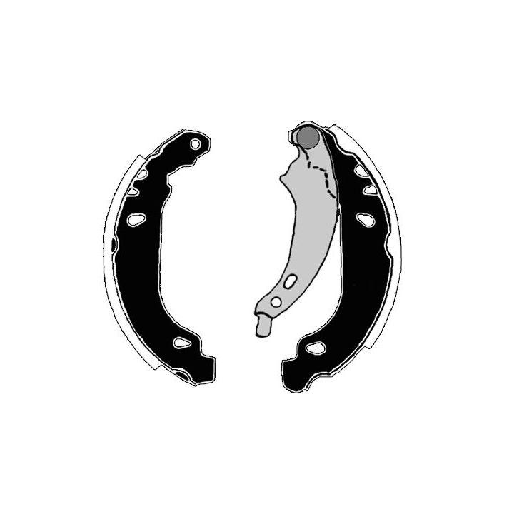 Stabdžių trinkelių komplektas RAICAM RA27600