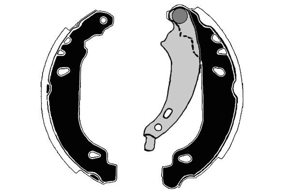 Stabdžių trinkelių komplektas RAICAM RA27600