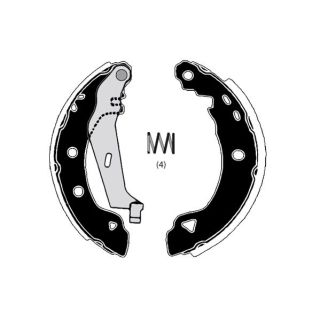 Stabdžių trinkelių komplektas RAICAM RA27650